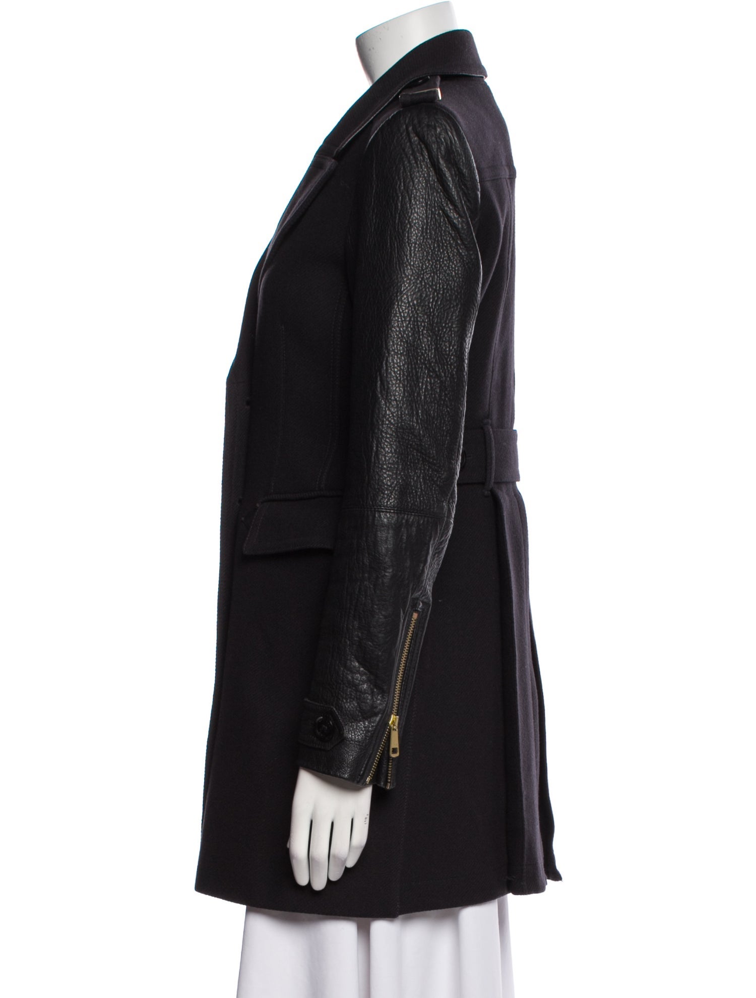 Burberry Brit Wool Peacoat