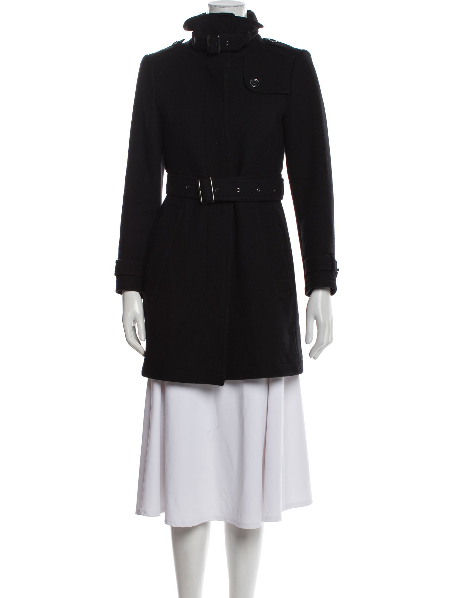 Burberry Brit Wool Peacoat