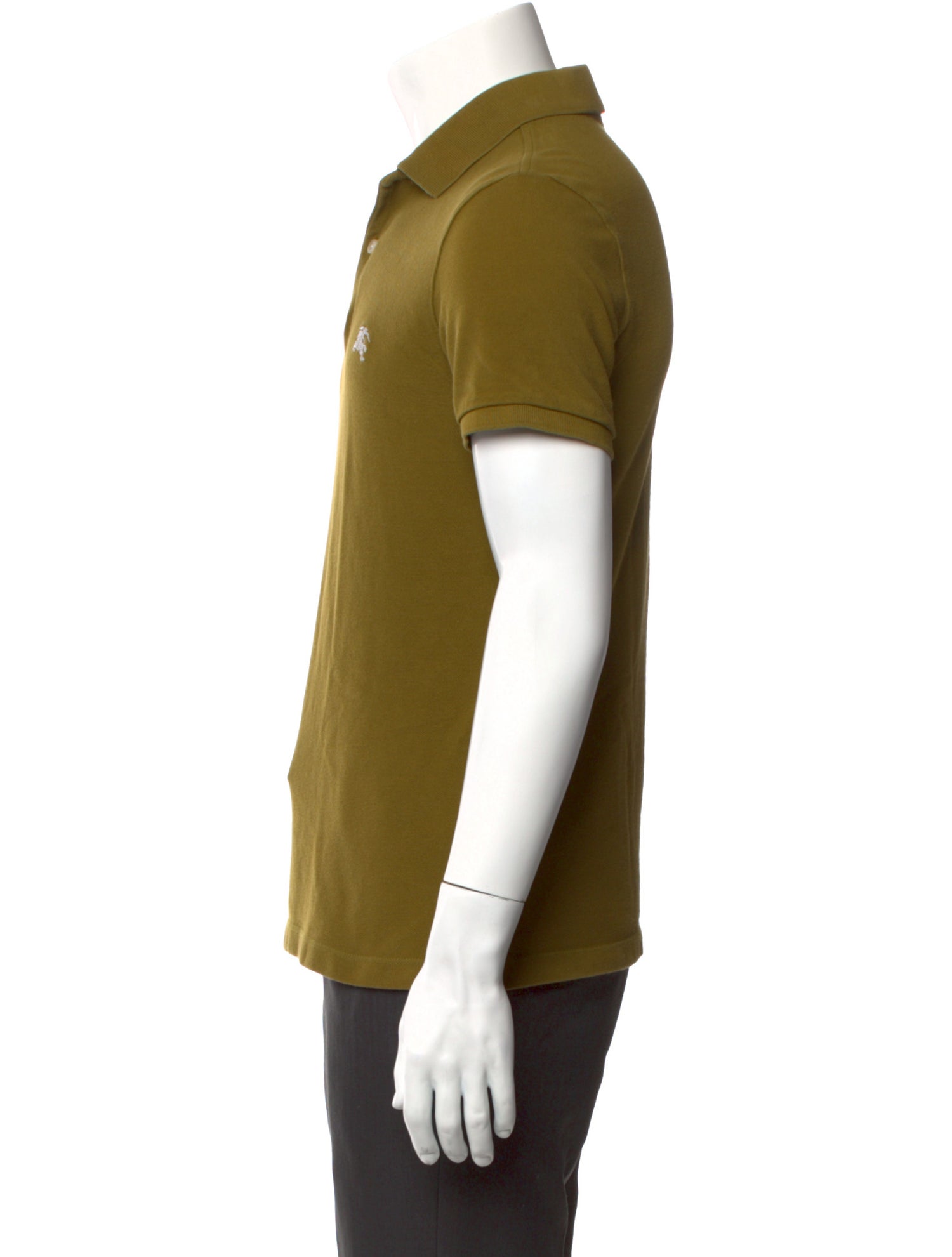 Burberry Brit V-Neck Short Sleeve Polo Shirt