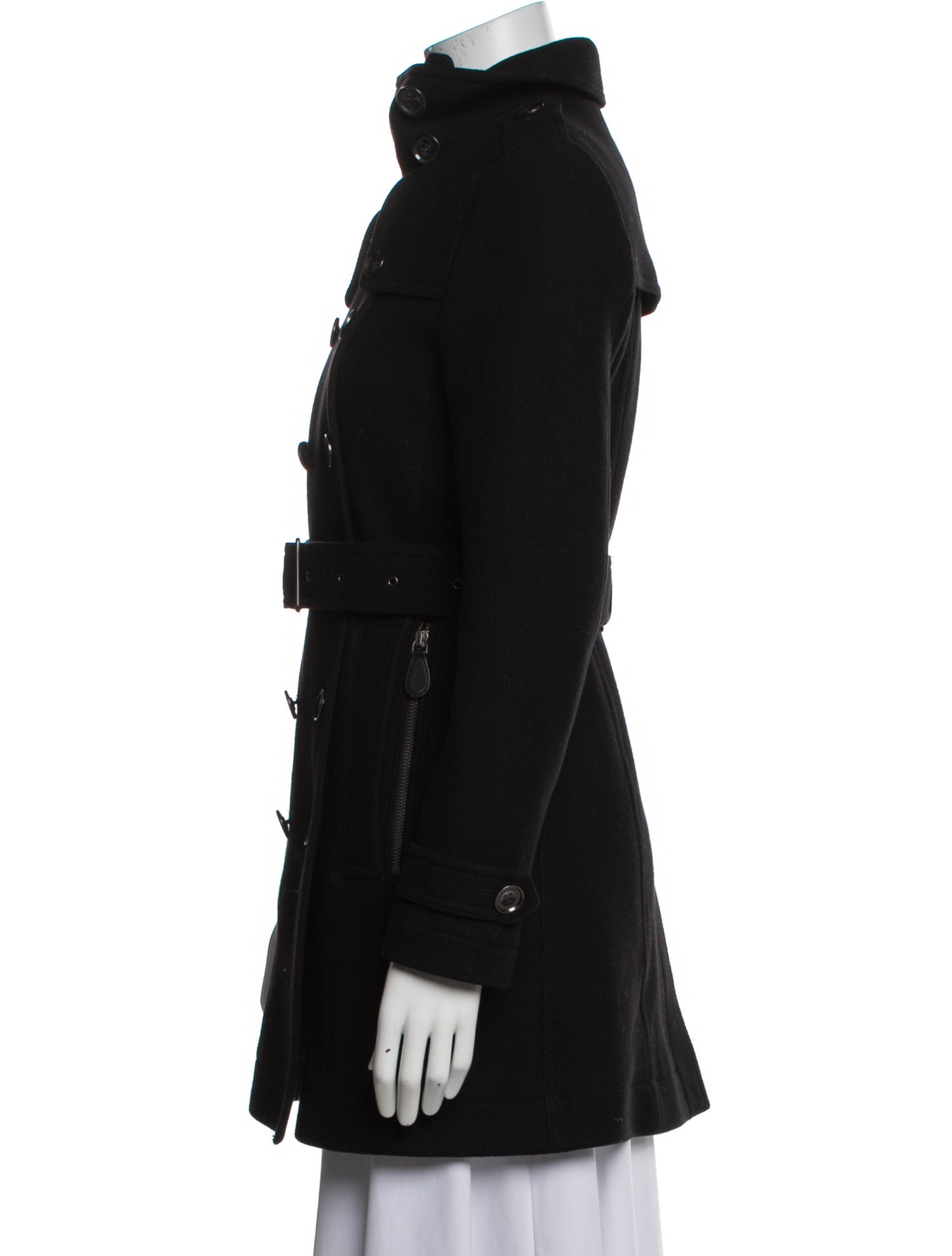 Burberry Brit Wool Trench Coat