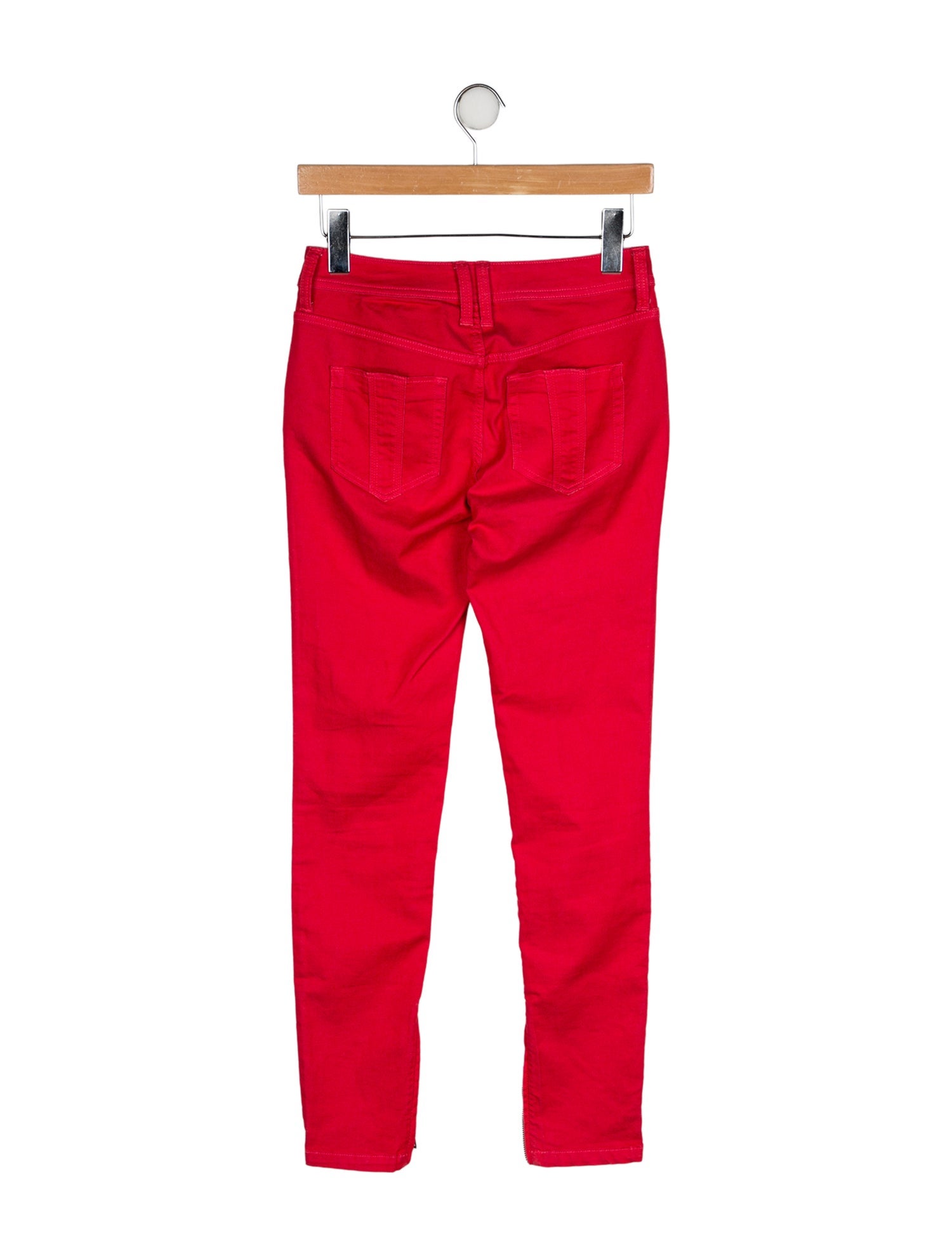 Burberry Brit Mid-Rise Skinny Leg Jeans