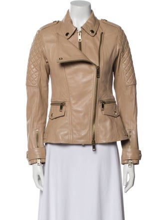 Burberry Brit Remington Leather Biker Jacket