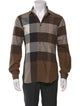 Burberry Brit Exploded Check Pattern Long Sleeve Shirt