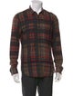 Burberry Brit Exploded Check Pattern Long Sleeve Shirt