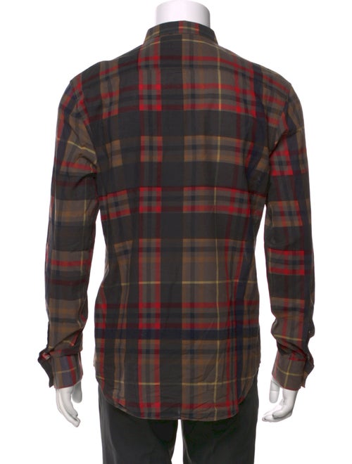 Burberry Brit Exploded Check Pattern Long Sleeve Shirt