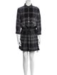 Burberry Brit Plaid Print Mini Dress