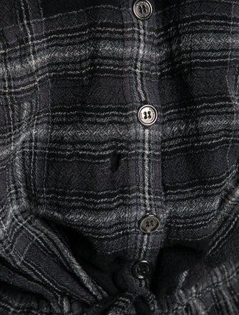 Burberry Brit Plaid Print Mini Dress