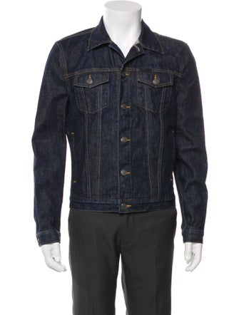 Burberry Brit Nova Check Pattern Trucker Jacket