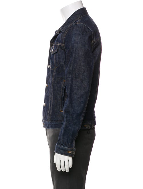 Burberry Brit Nova Check Pattern Trucker Jacket