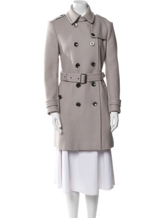 Burberry Brit Virgin Wool Trench Coat