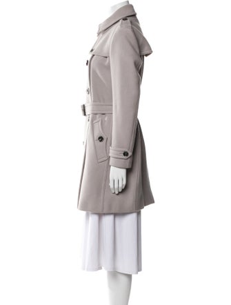 Burberry Brit Virgin Wool Trench Coat
