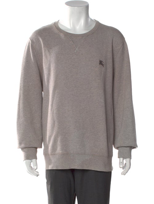 Burberry Brit House Check Pattern Crew Neck Sweatshirt