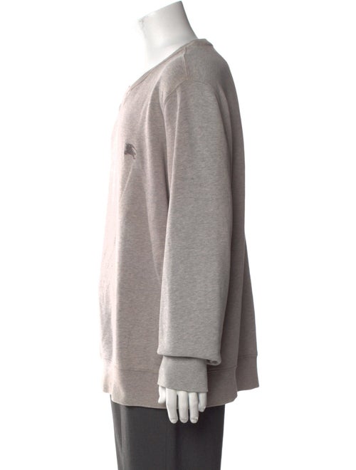 Burberry Brit House Check Pattern Crew Neck Sweatshirt