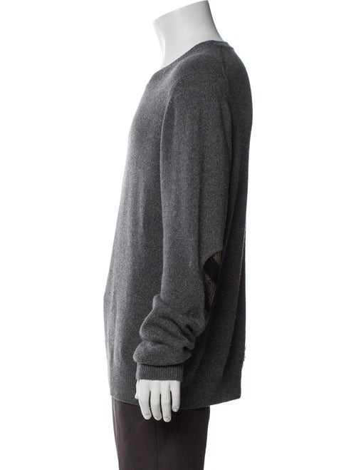 Burberry Brit Exploded Check Pattern Wool Pullover