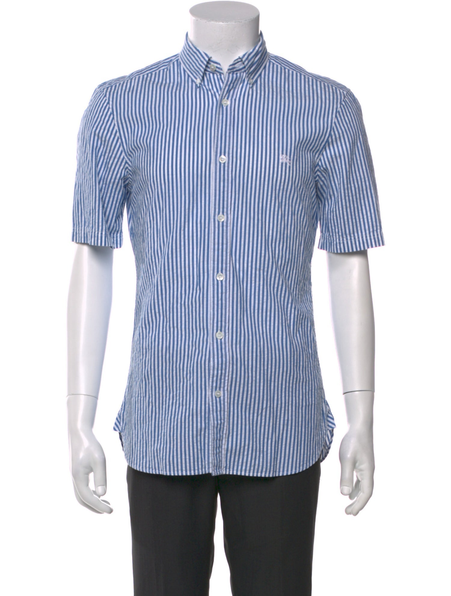 Burberry Brit Striped Short Sleeve Shirt