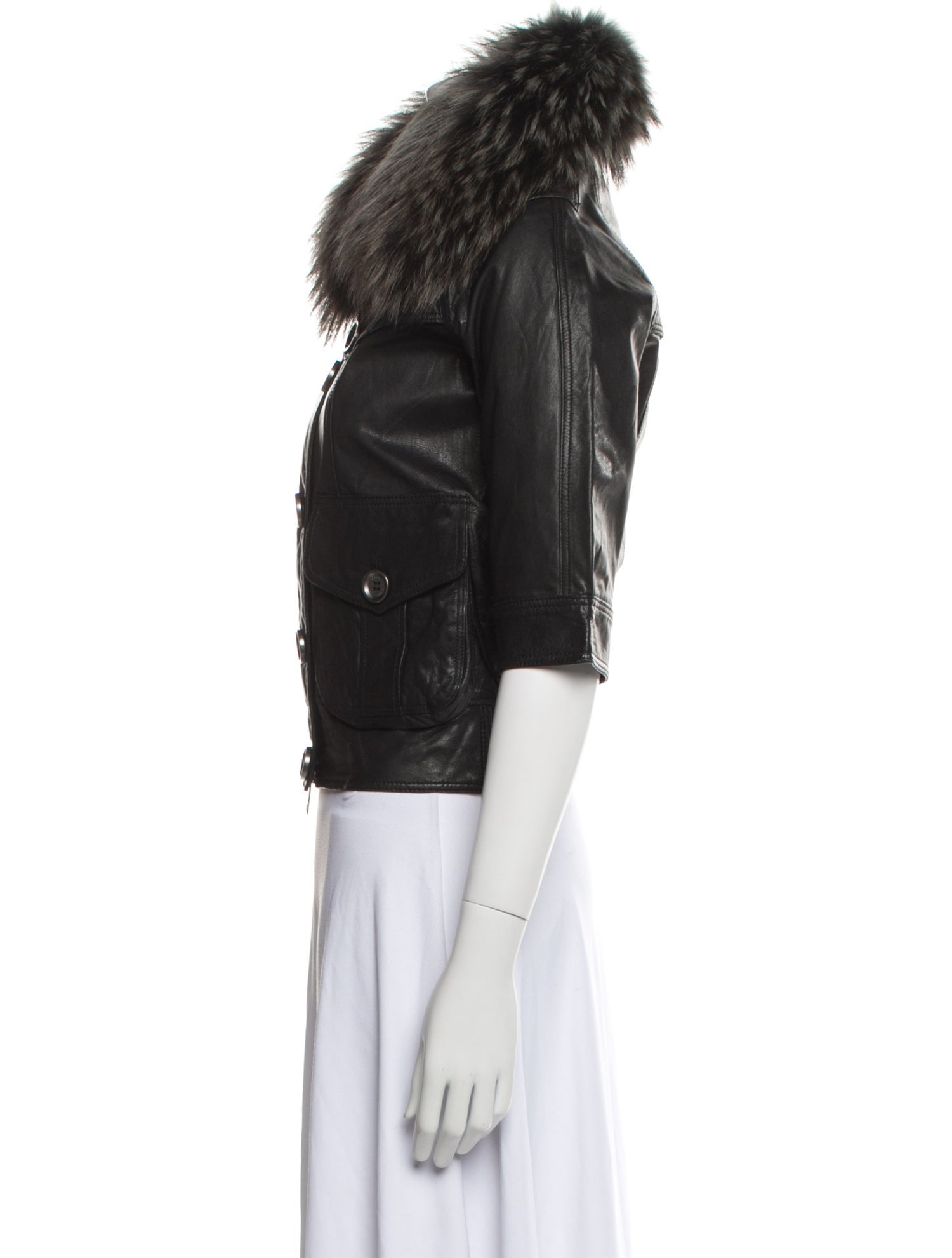 Burberry Brit Leather Jacket