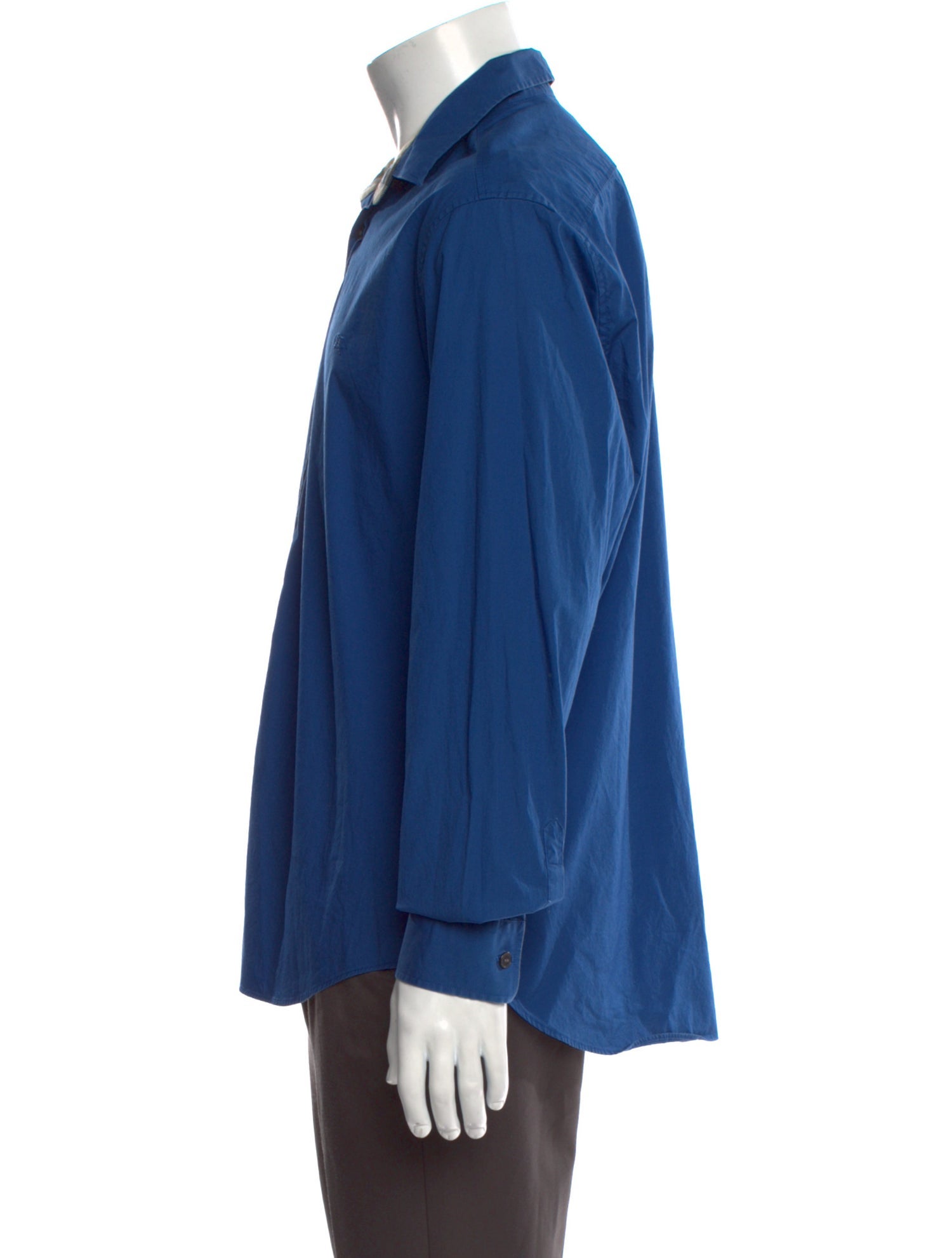 Burberry Brit Nova Check Pattern Long Sleeve Dress Shirt