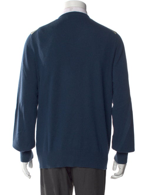 Burberry Brit House Check Pattern Cashmere Pullover