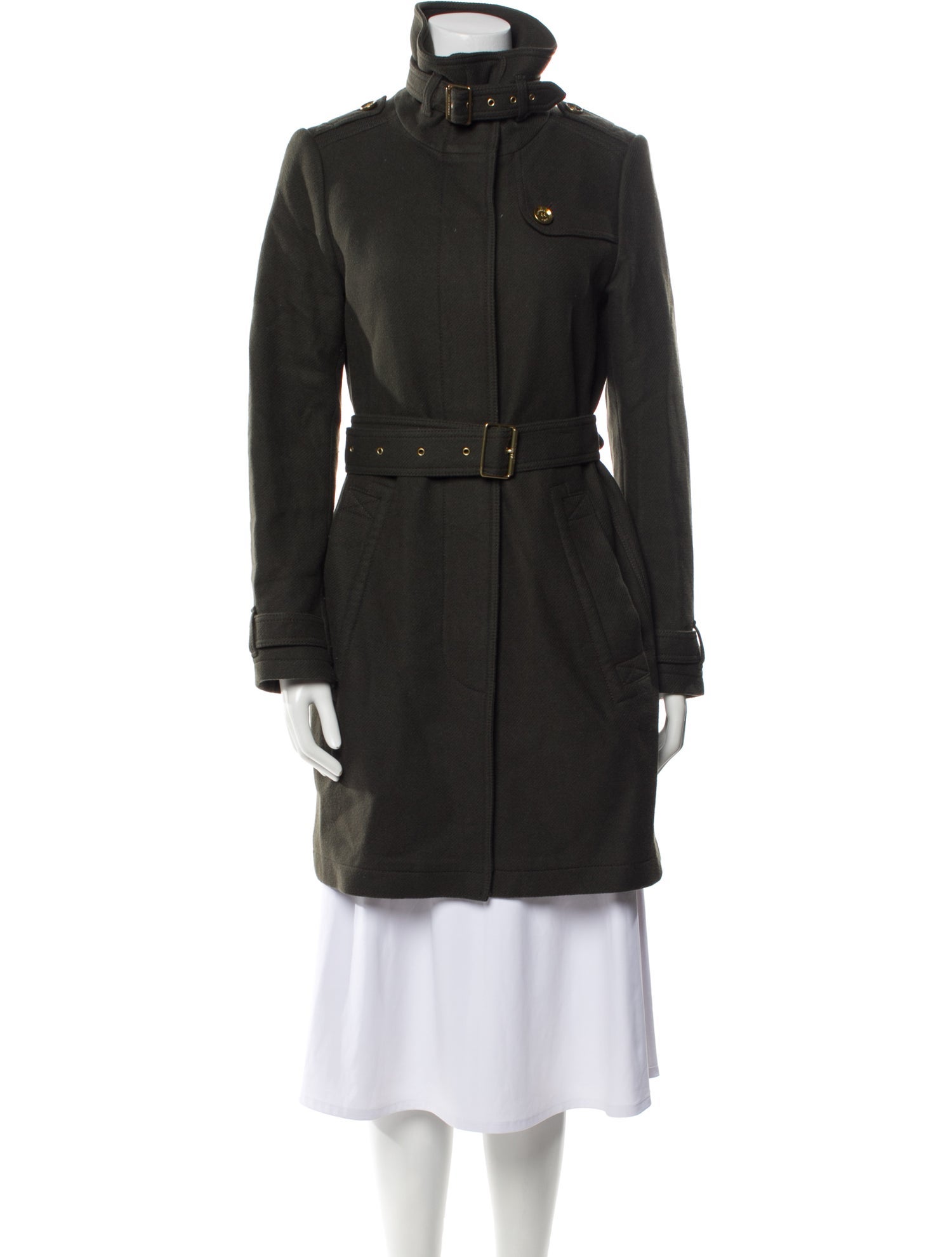 Burberry Brit Wool Trench Coat