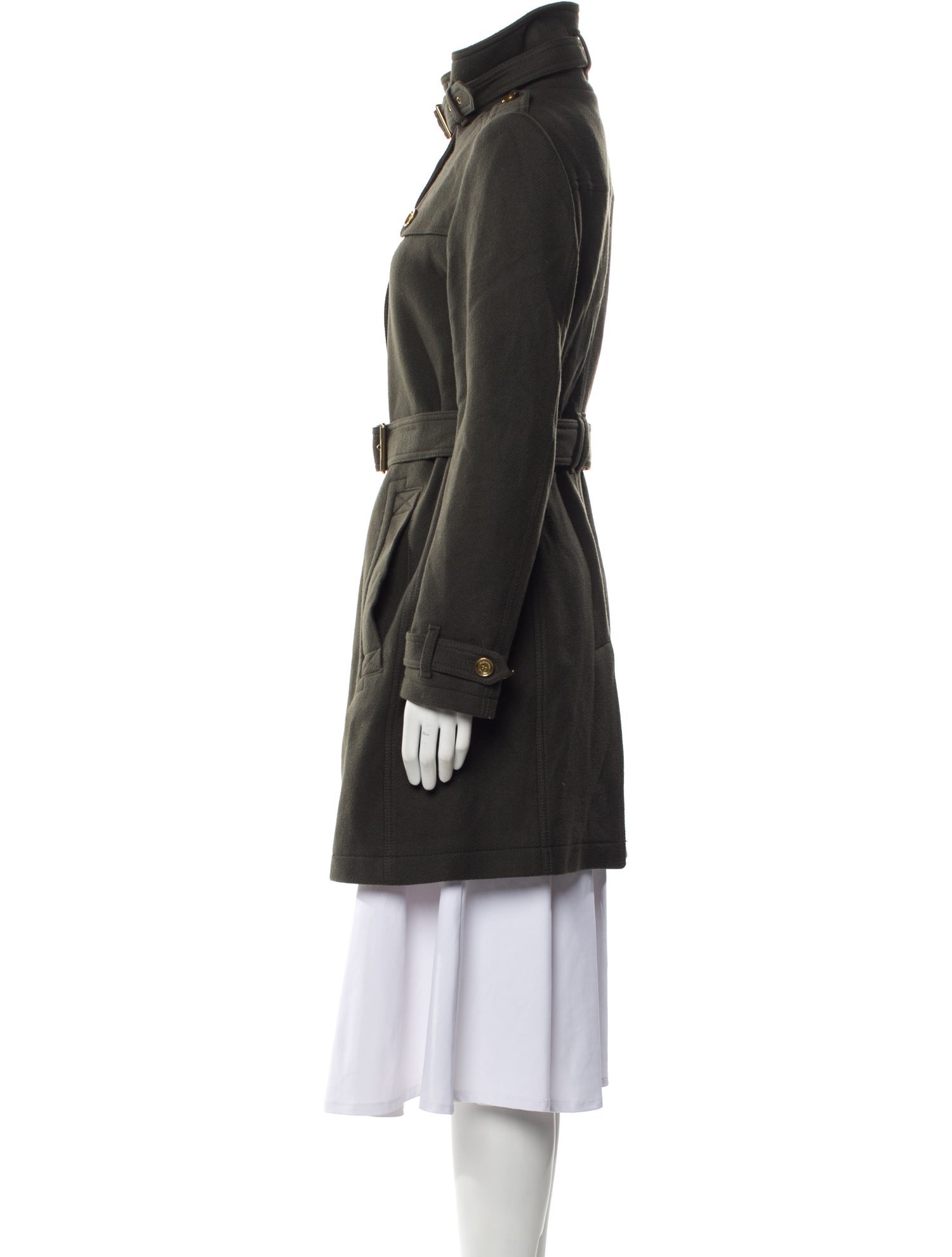 Burberry Brit Wool Trench Coat