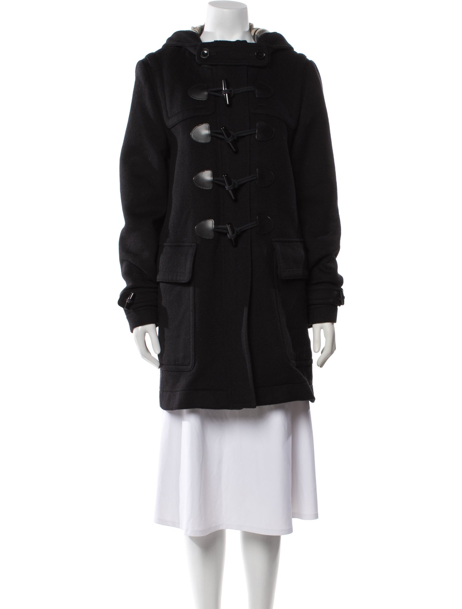 Burberry Brit Wool Peacoat