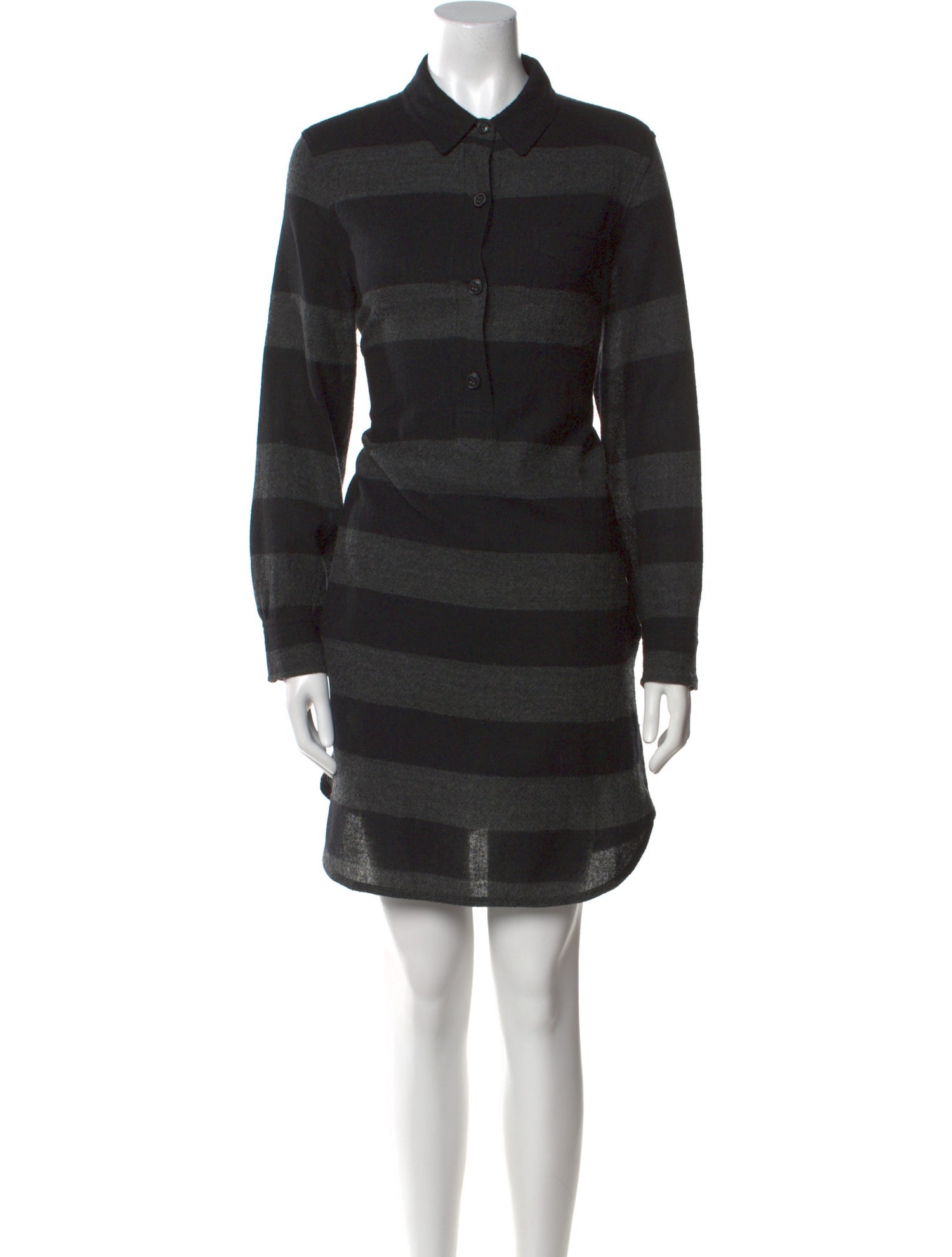 Burberry Brit Wool Knee-Length Dress