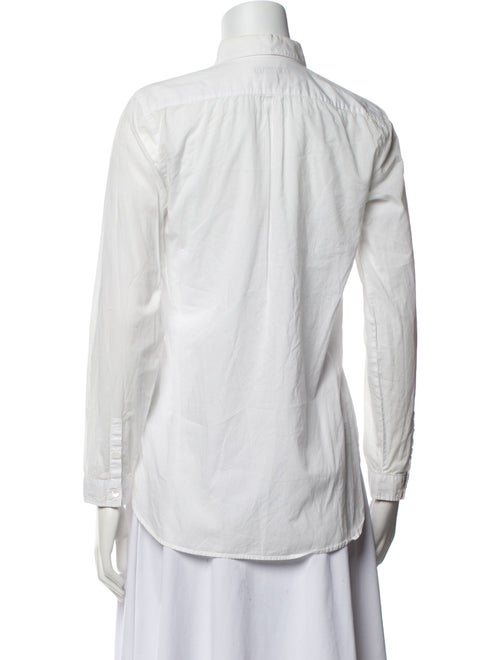 Burberry Brit Long Sleeve Button-Up Top