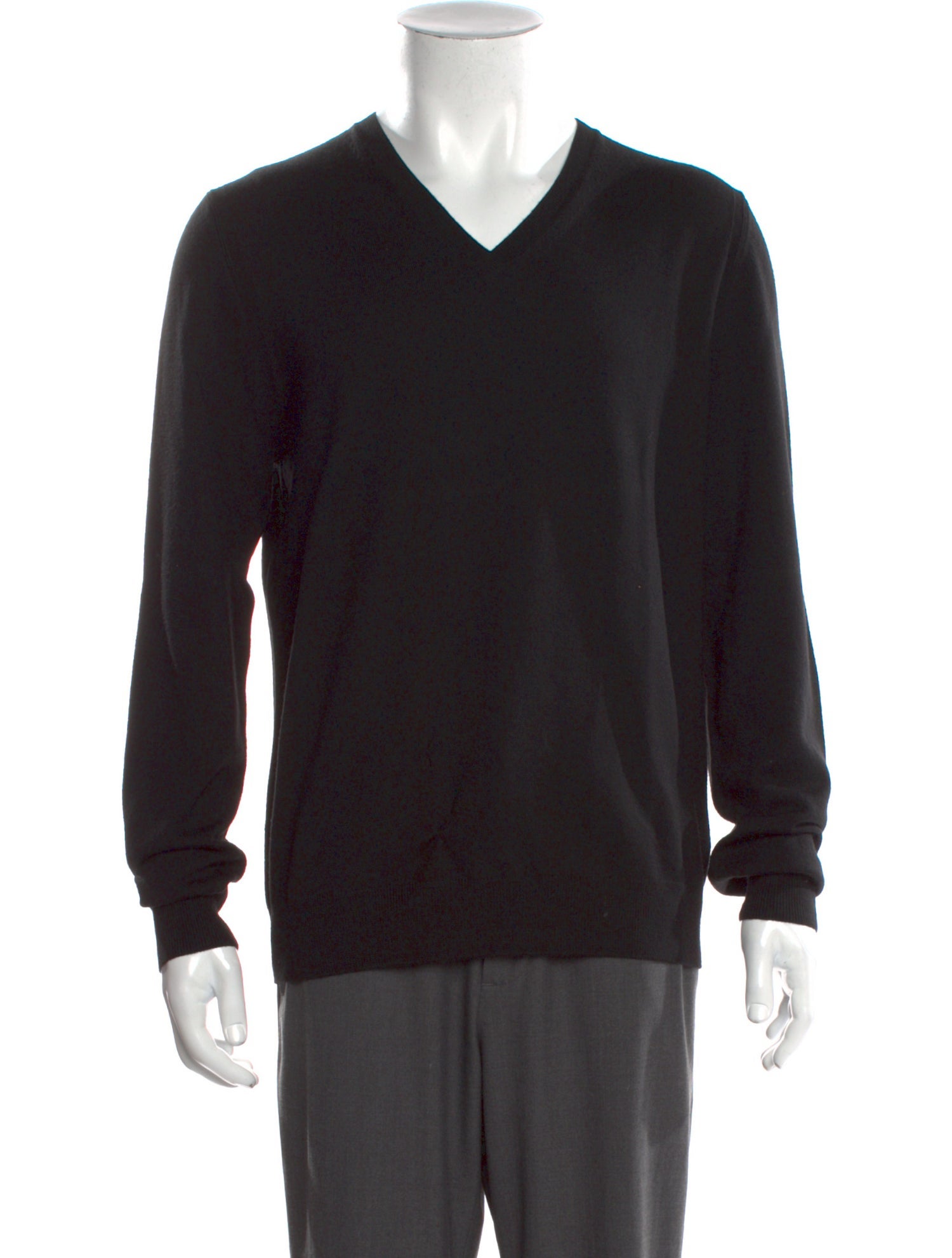 Burberry Brit Exploded Check Pattern Wool Pullover