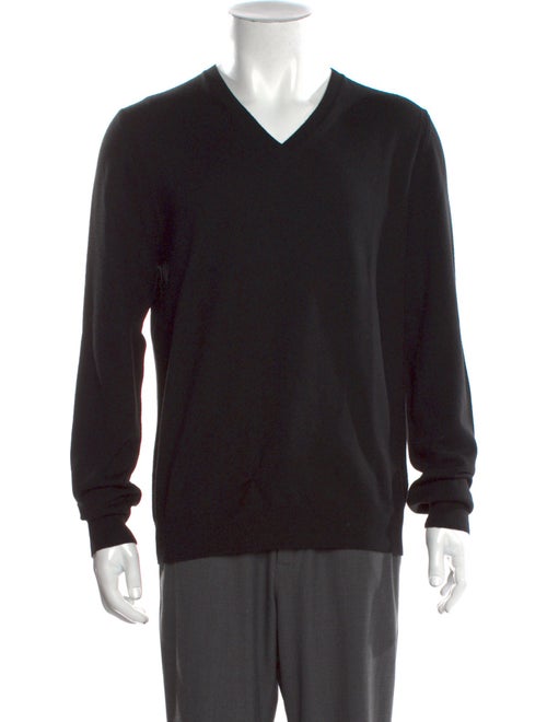 Burberry Brit Exploded Check Pattern Wool Pullover