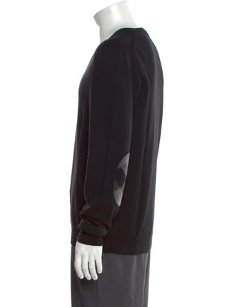 Burberry Brit Exploded Check Pattern Wool Pullover