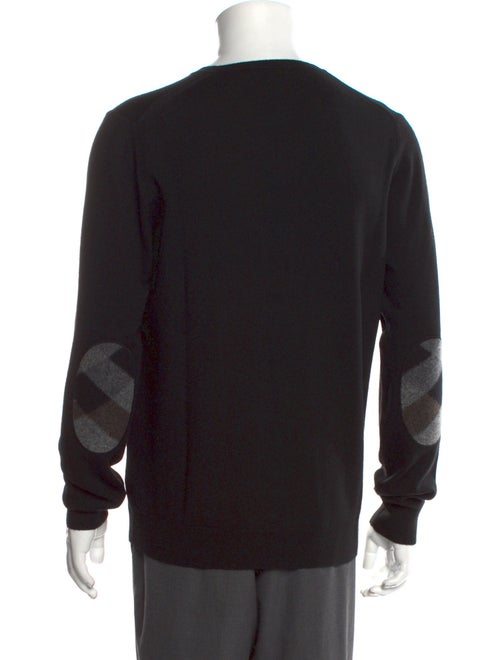 Burberry Brit Exploded Check Pattern Wool Pullover