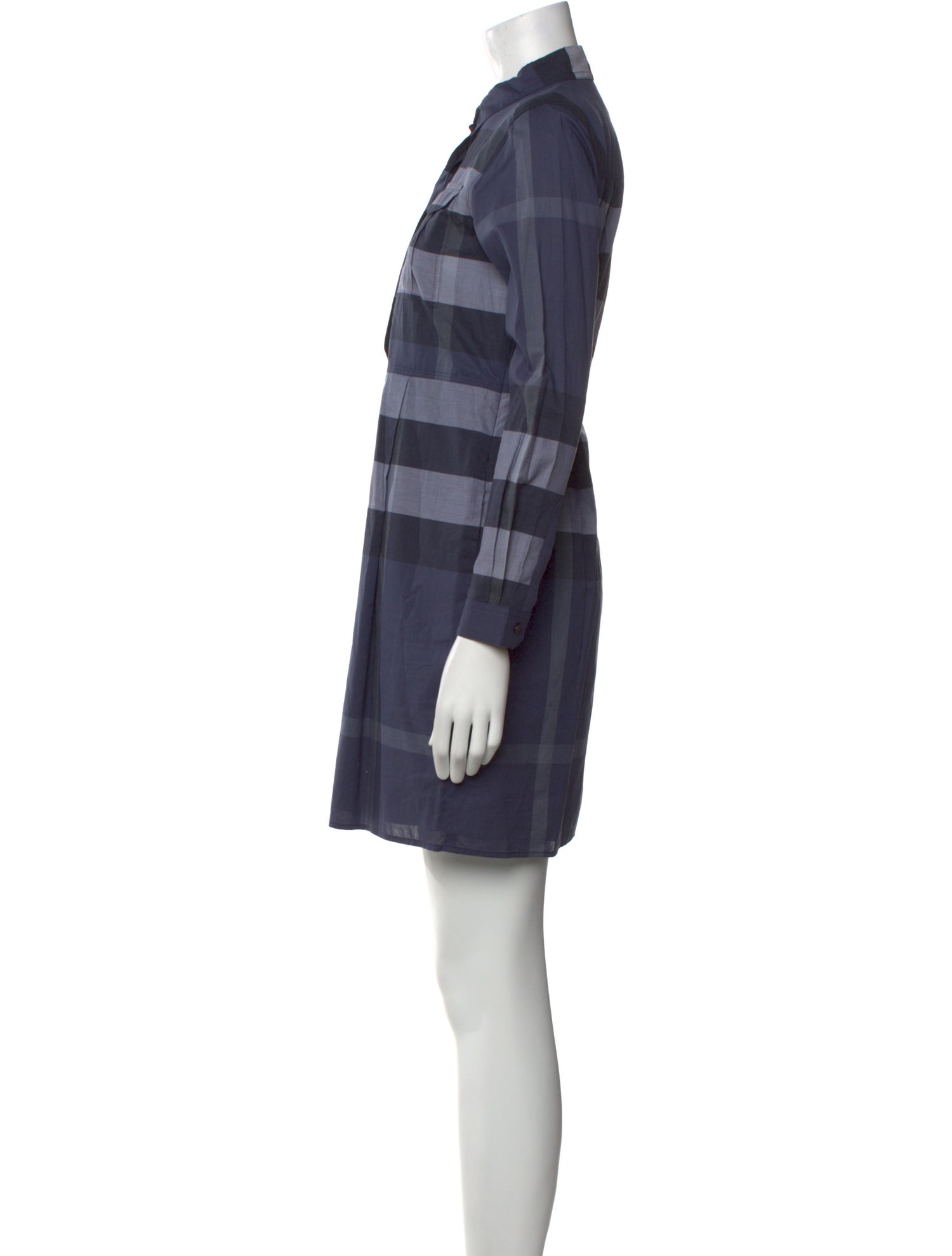 Burberry Brit Plaid Print Mini Dress w/ Tags
