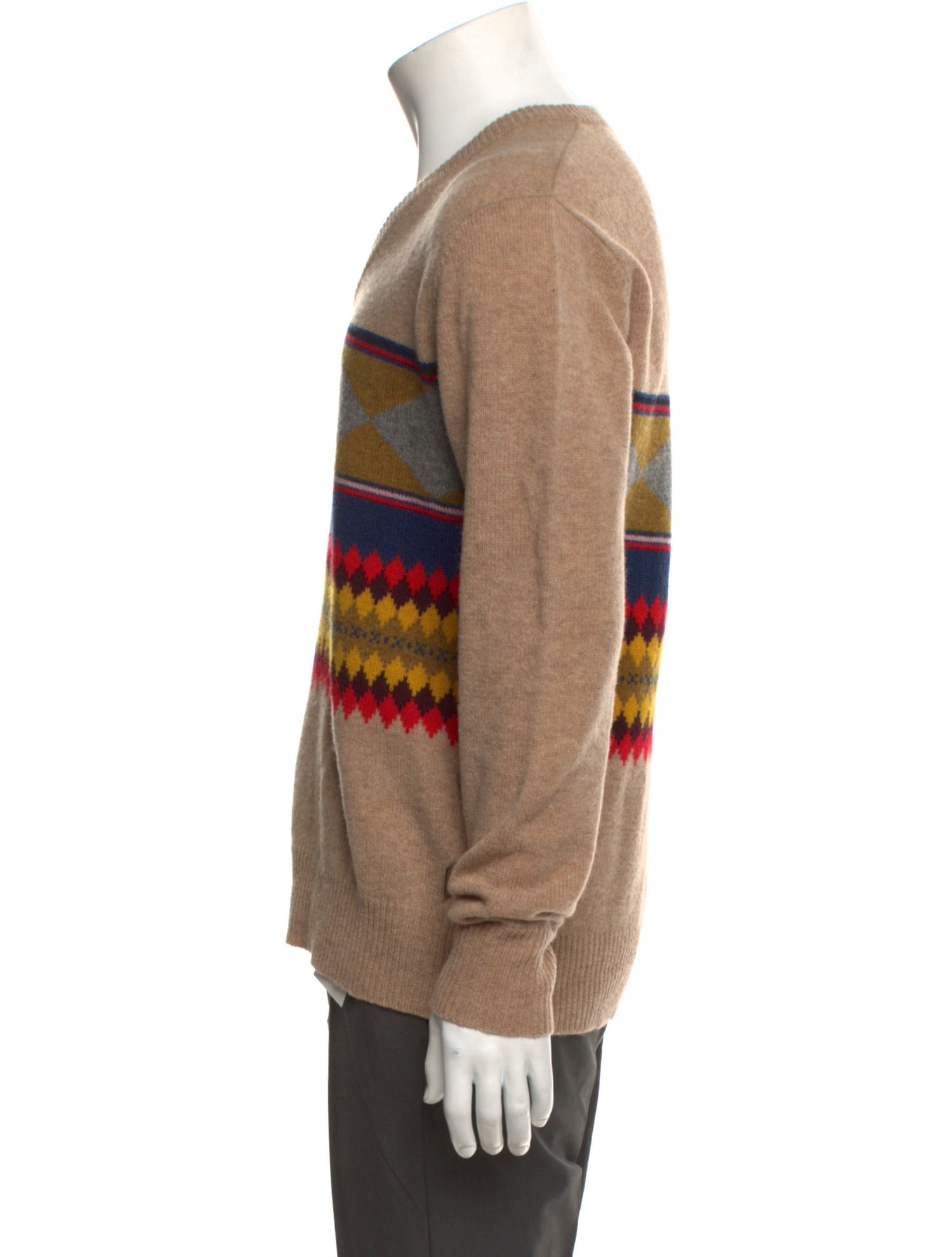 Burberry Brit Lambswool Graphic Print Pullover