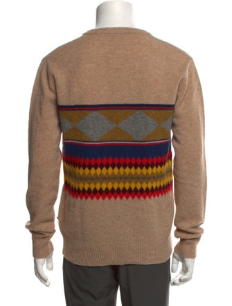 Burberry Brit Lambswool Graphic Print Pullover