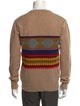 Burberry Brit Lambswool Graphic Print Pullover