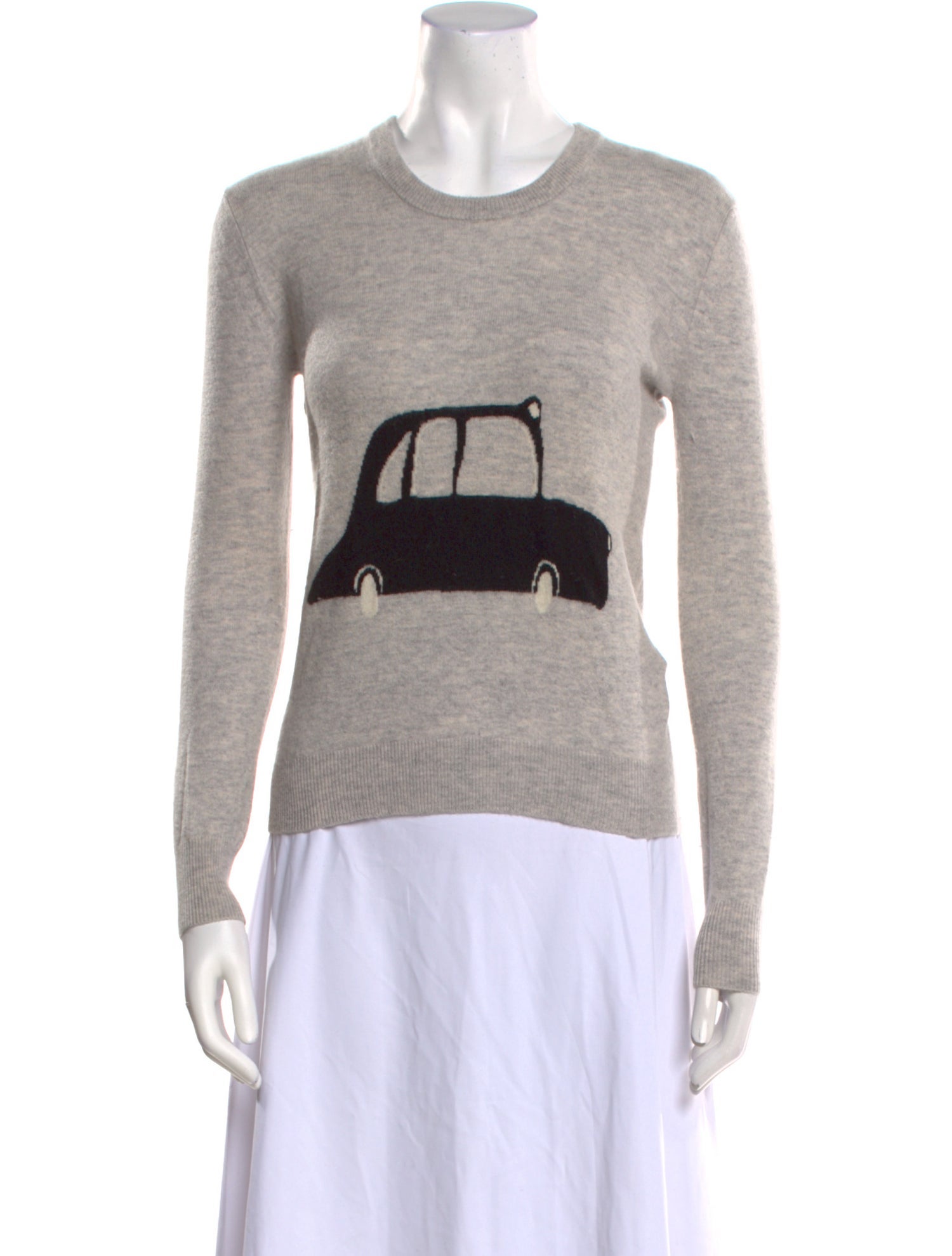 Burberry Brit Wool Graphic Print Sweater