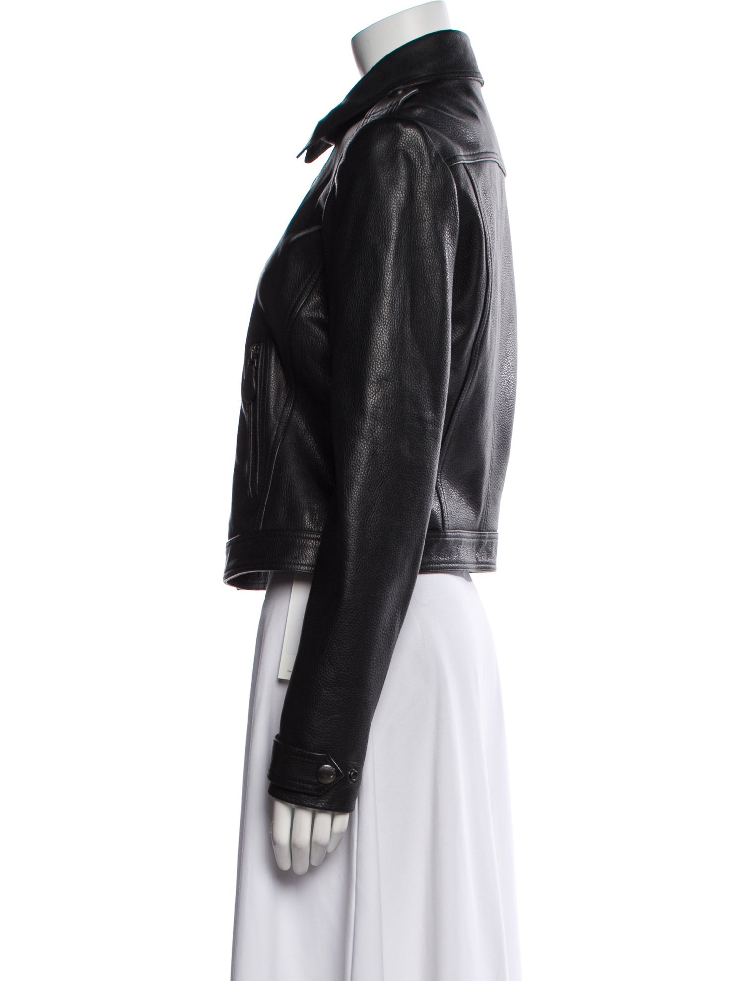 Burberry Brit Leather Biker Jacket