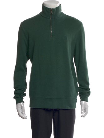 Burberry Brit Mock Neck Long Sleeve Sweatshirt