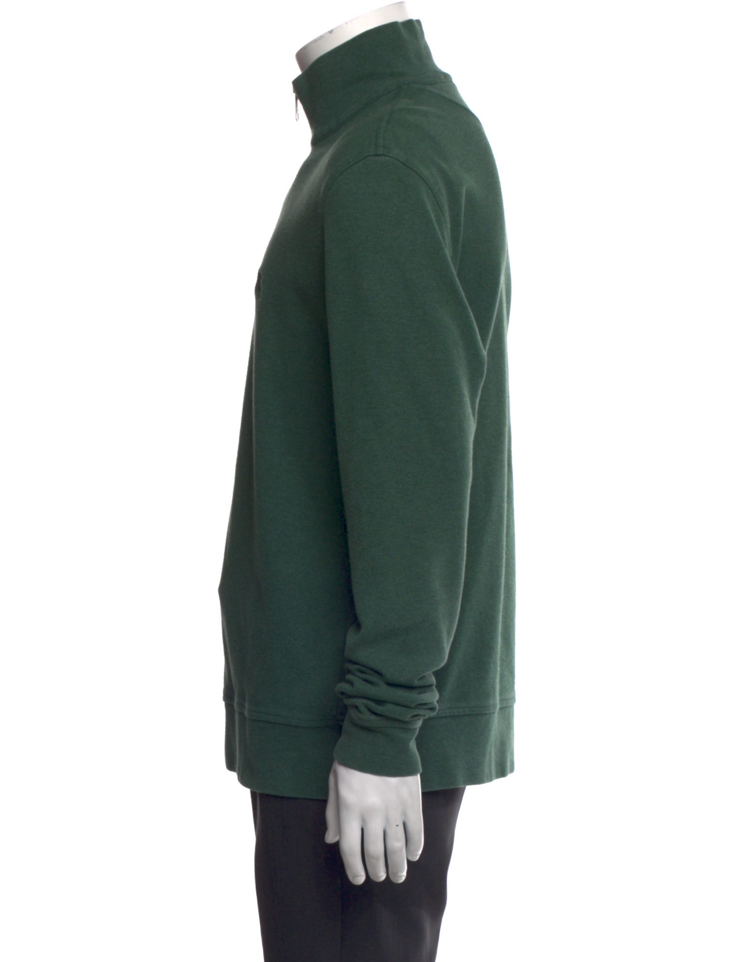 Burberry Brit Mock Neck Long Sleeve Sweatshirt