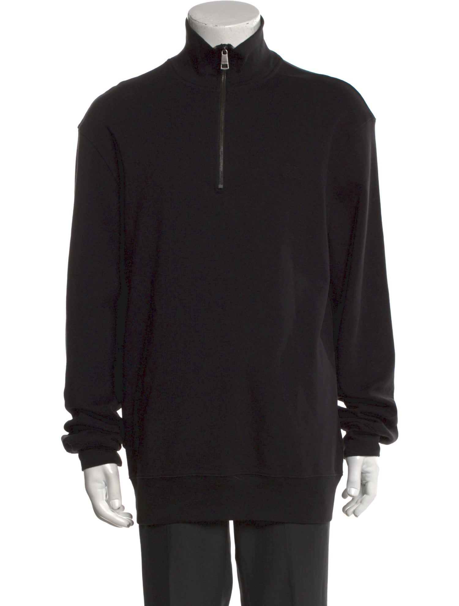 Burberry Brit Nova Check Pattern Turtleneck Polo Sweater