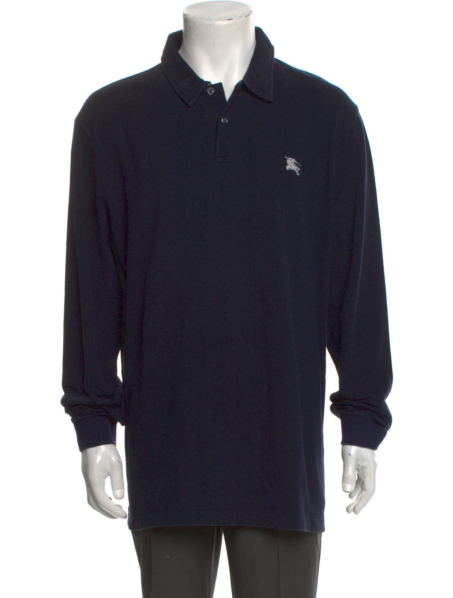 Burberry Brit Collar Long Sleeve Polo Shirt