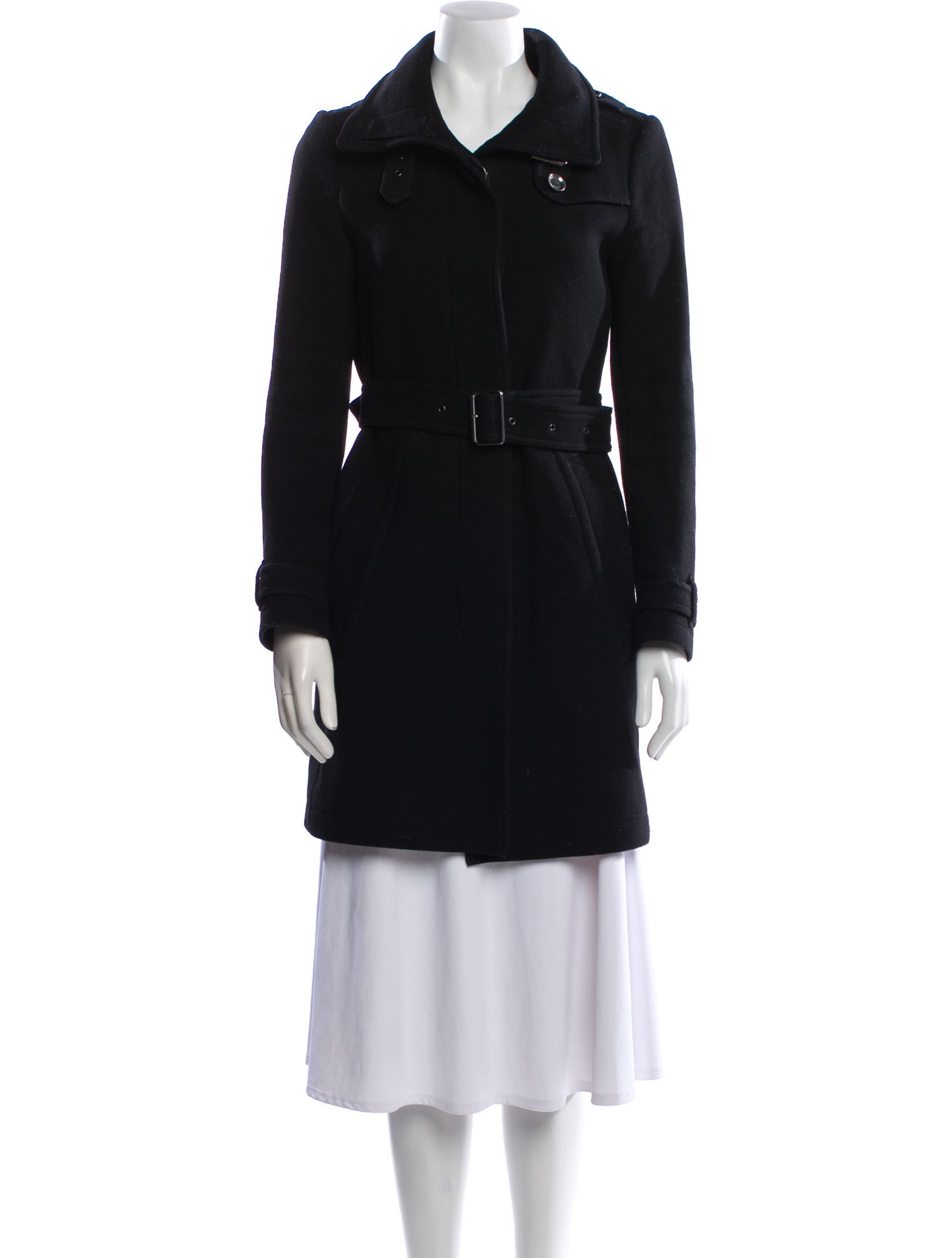 Burberry Brit Wool Peacoat