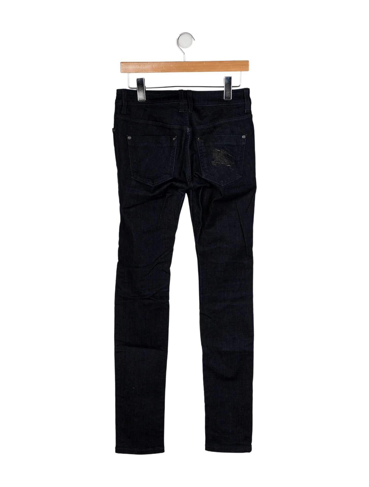 Burberry Brit Mid-Rise Skinny Leg Jeans