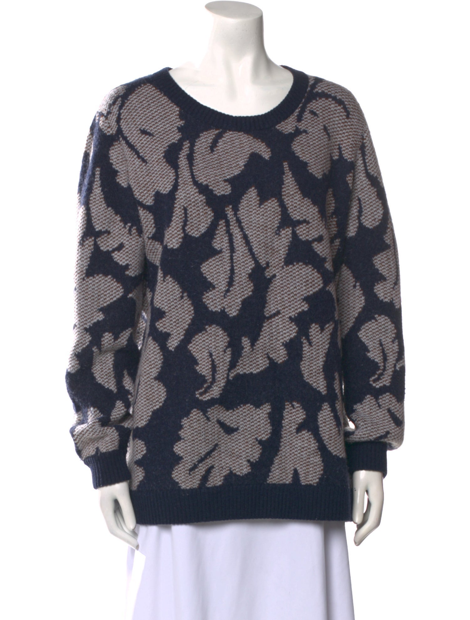 Burberry Brit Wool Printed Sweater