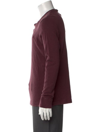 Burberry Brit Exploded Check Pattern Crew Neck Henley