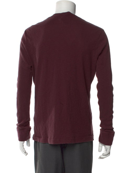 Burberry Brit Exploded Check Pattern Crew Neck Henley