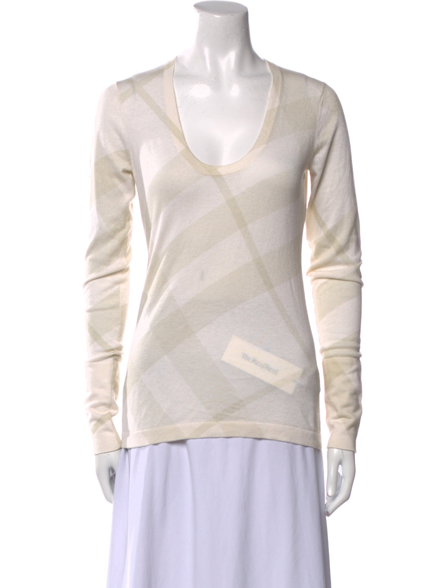 Burberry Brit Silk Printed Sweatshirt