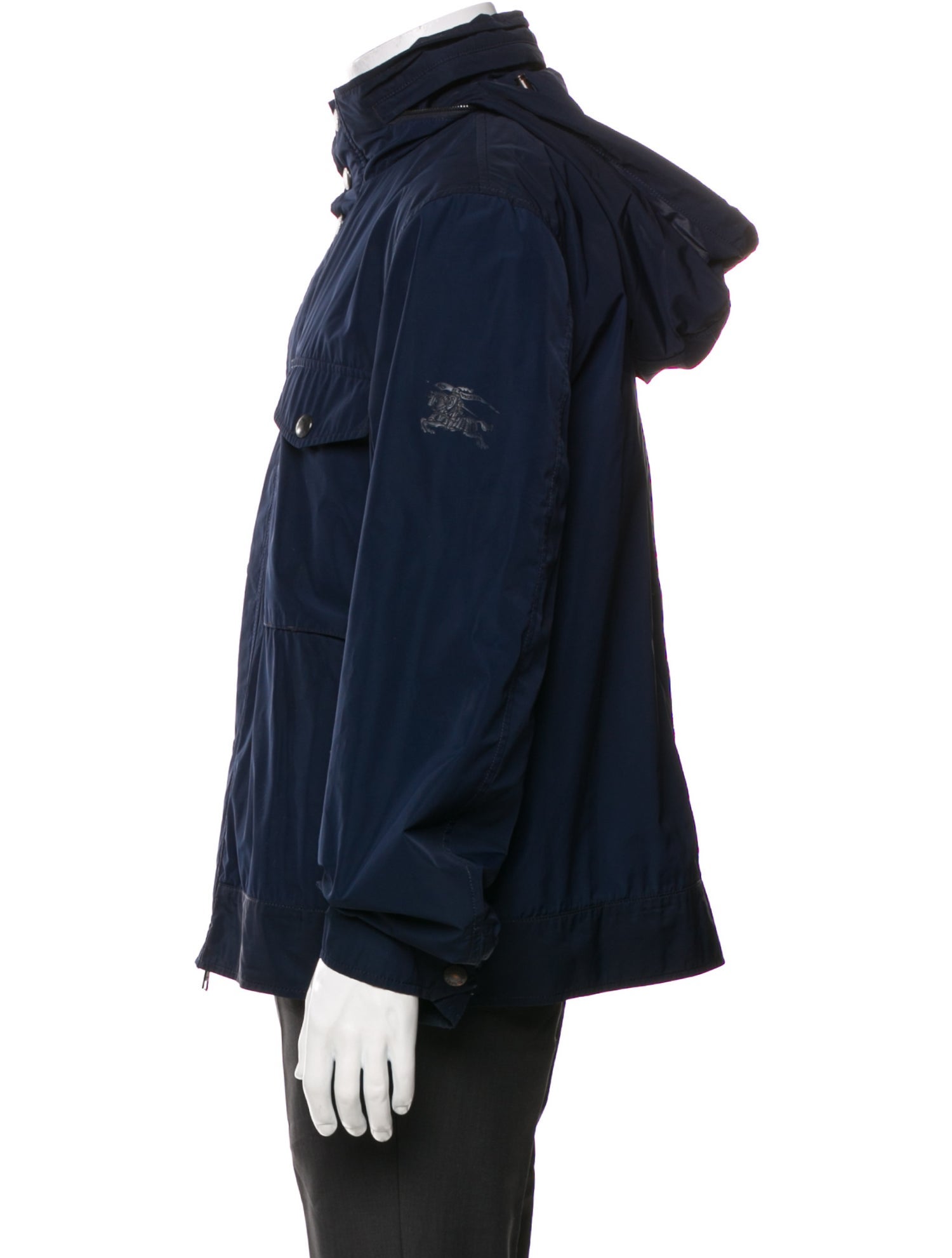 Burberry Brit Nova Check Pattern Utility Jacket