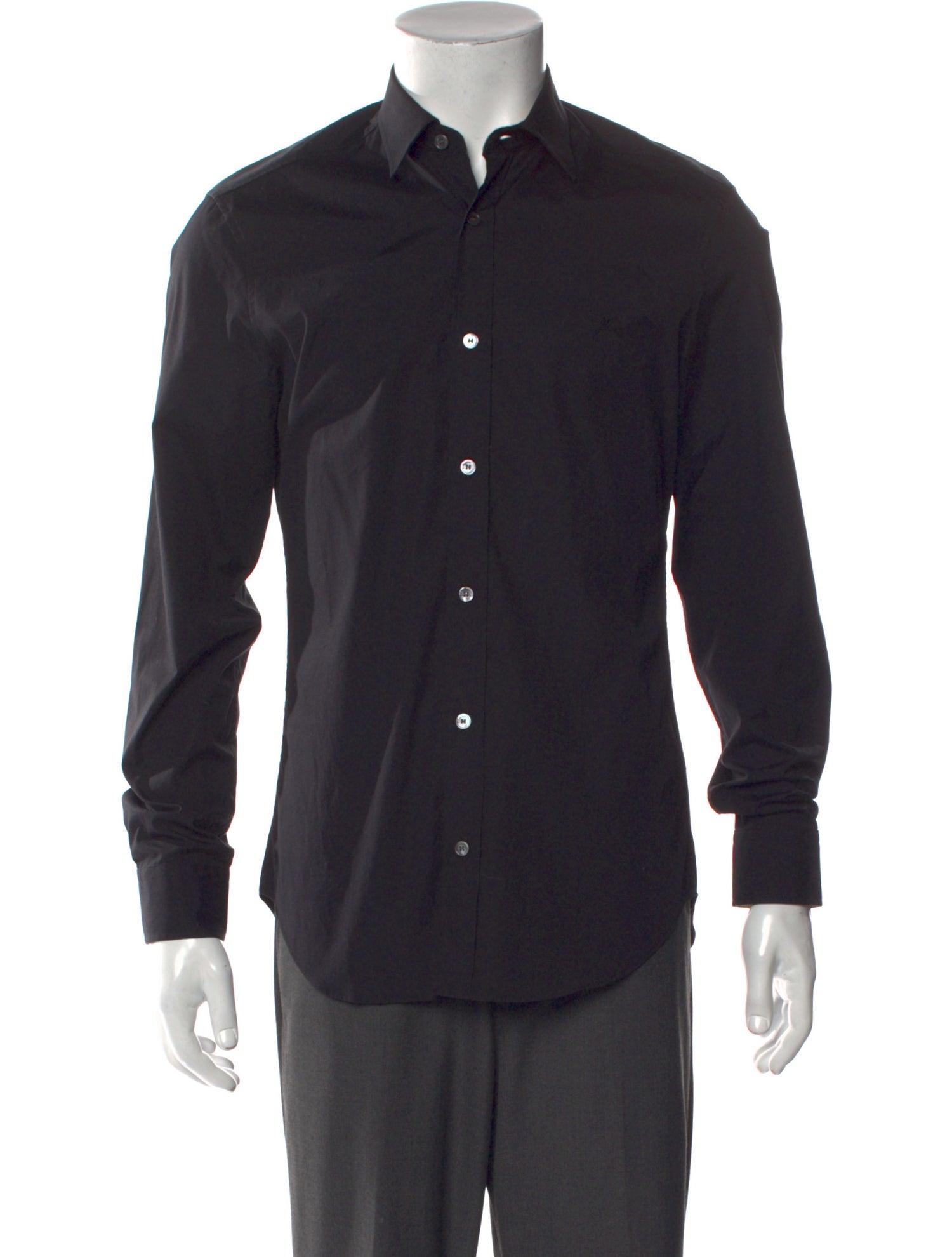 Burberry Brit Nova Check Pattern Long Sleeve Dress Shirt