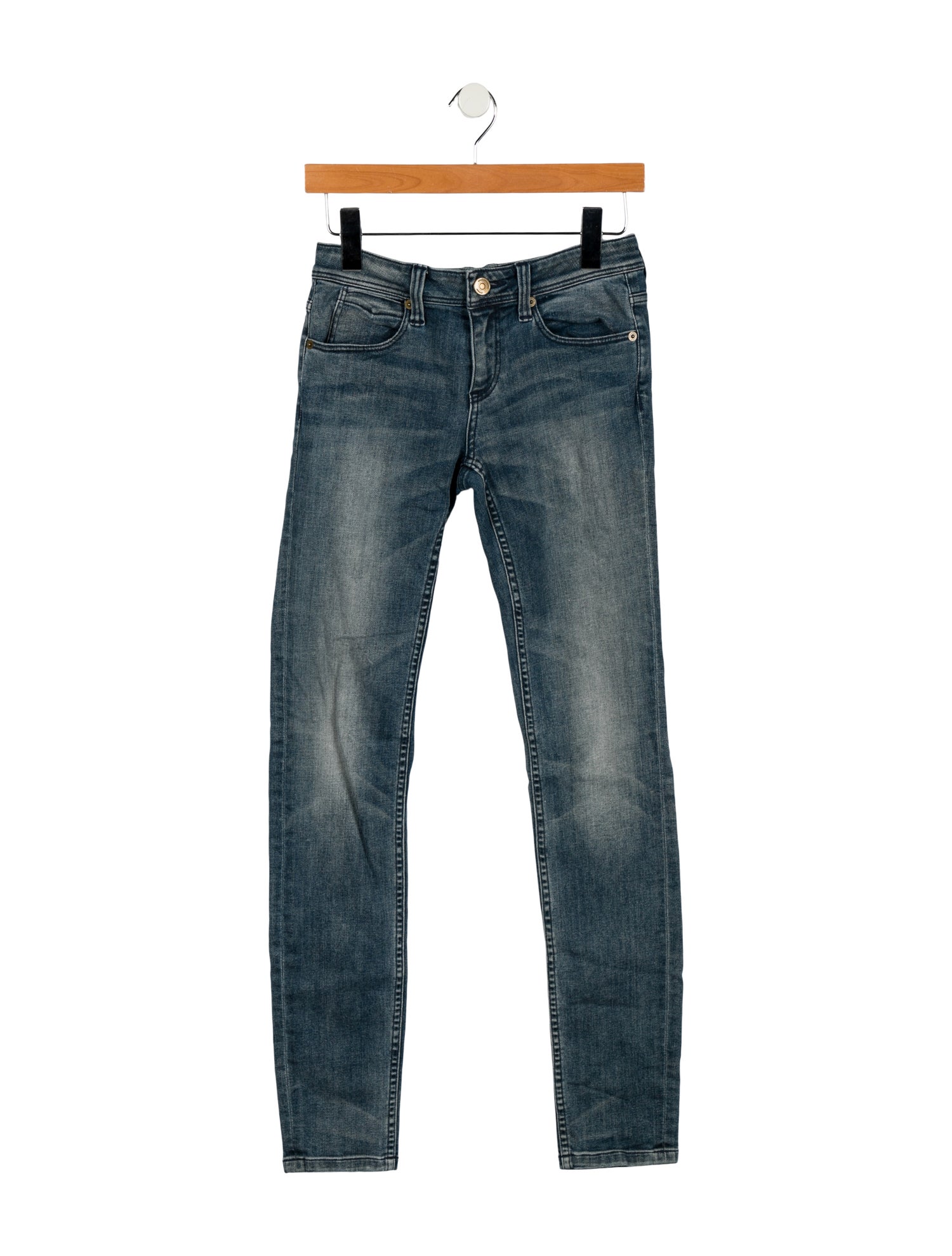 Burberry Brit Low-Rise Skinny Leg Jeans